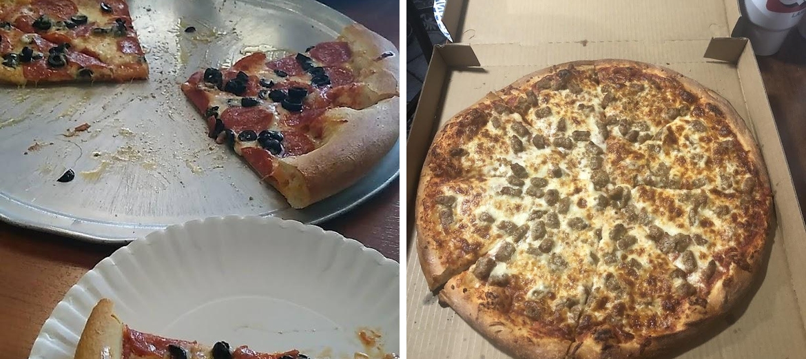 Grandpa's Pizza Menu